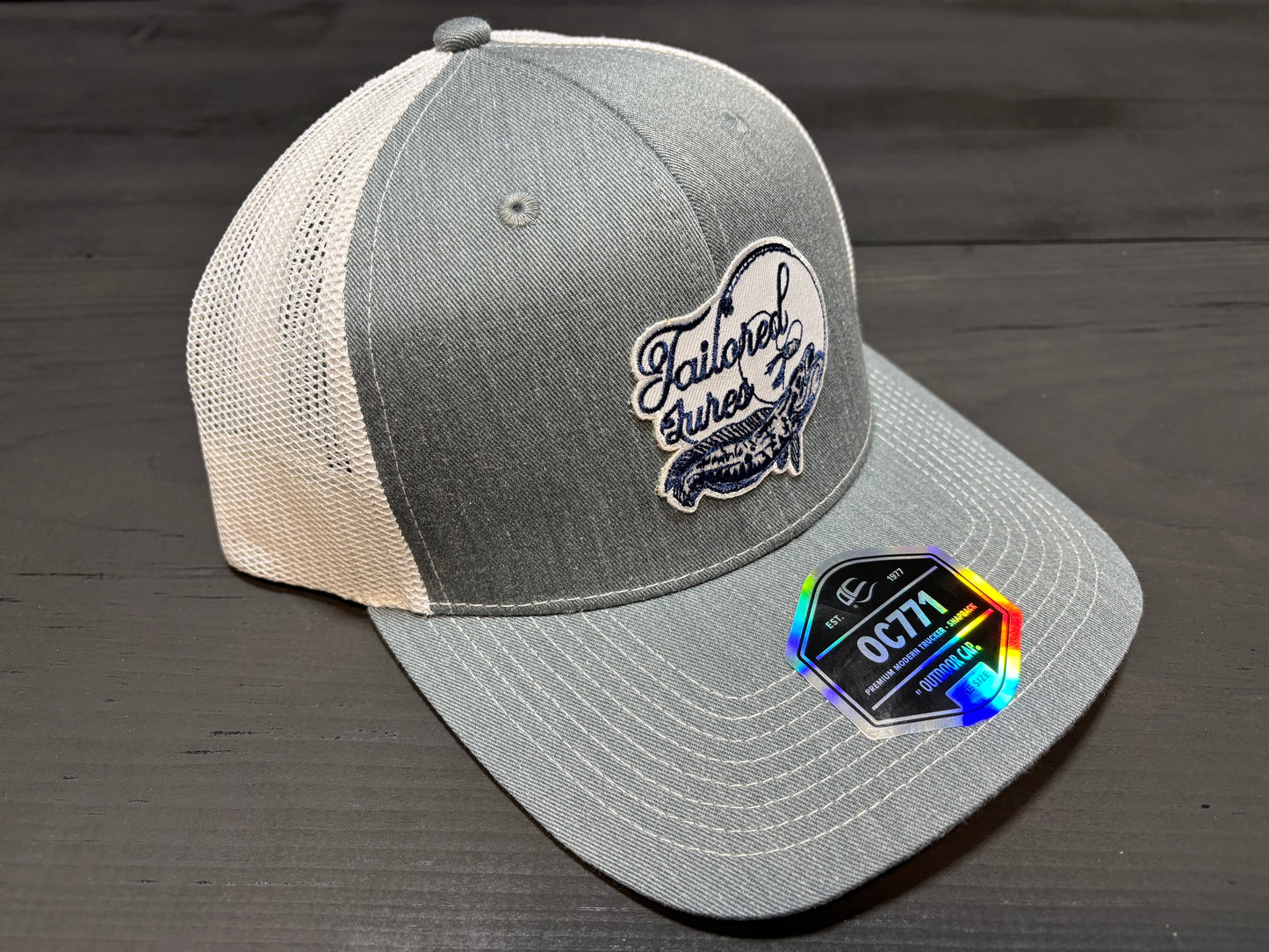 Tailored Lures trucker style hat (snap back)